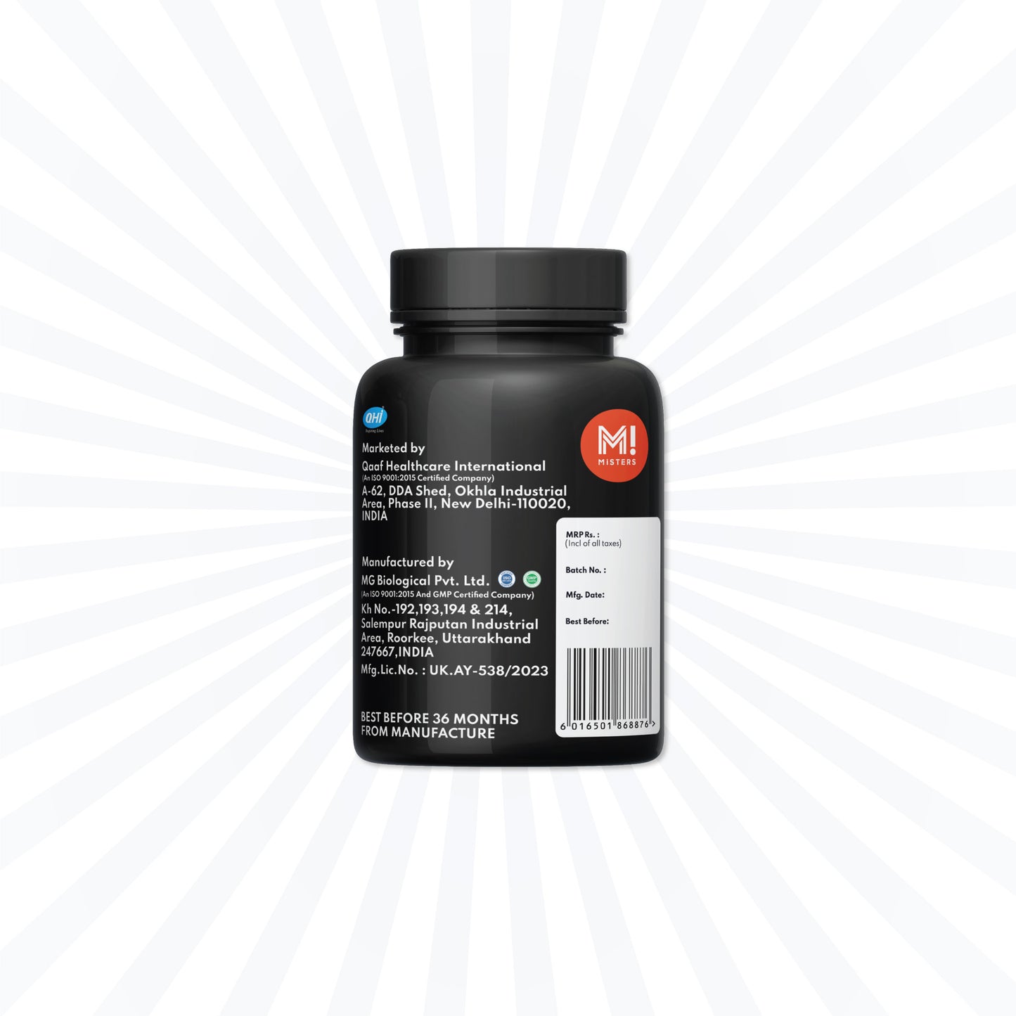 Misters Ashwagandha Pro 180