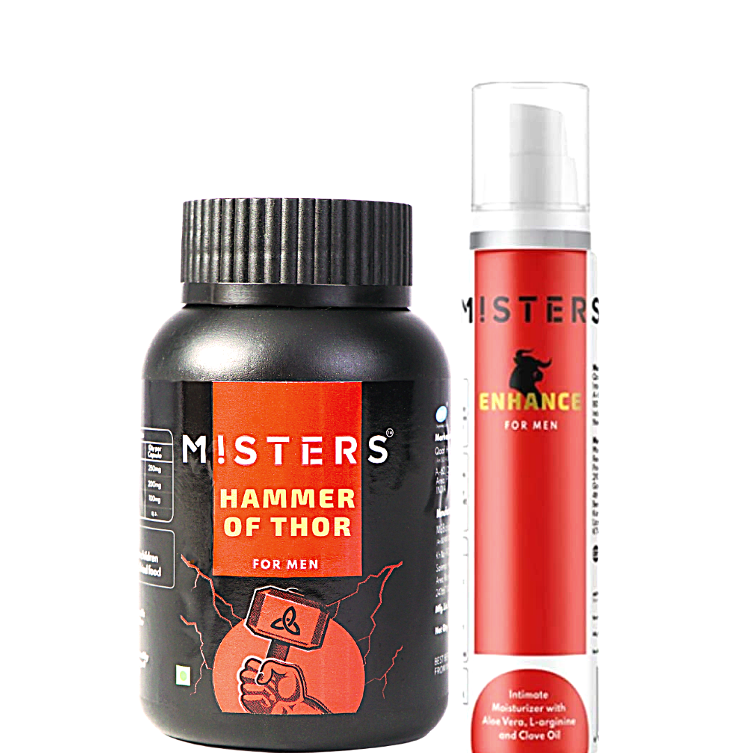 Enhance Intimate Cream & Hammer Of Thor Combo
